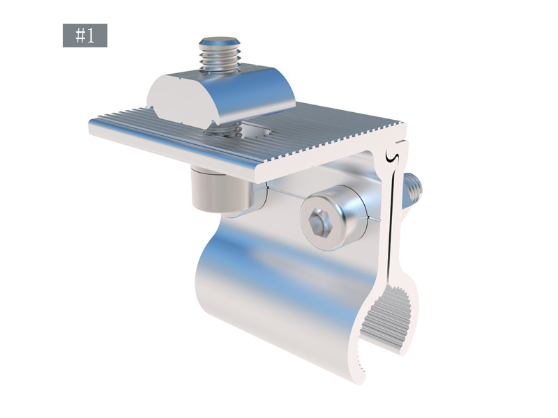 Roof Round Bulb Seam Clamp