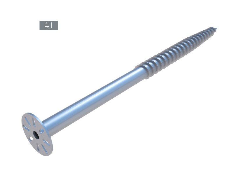 Ground Screw with Flange