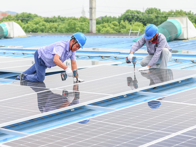 735KW-Rooftop Solar Mounting Structure in Japan