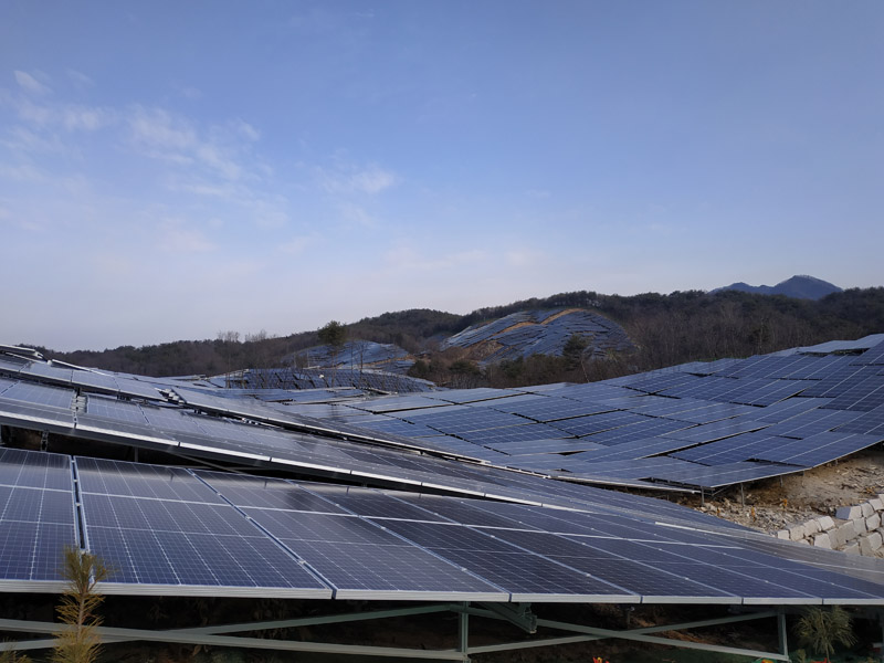 Korea-14.7MW Ground Mounted System