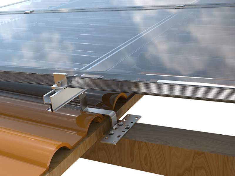 Solar Panel Roof Mounting Aluminum Rail