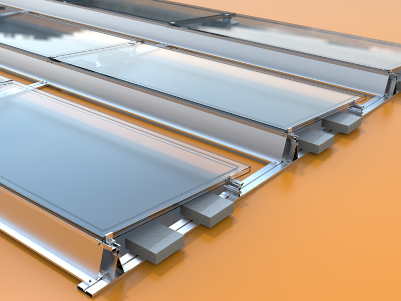 Ballasted Solar Racking System