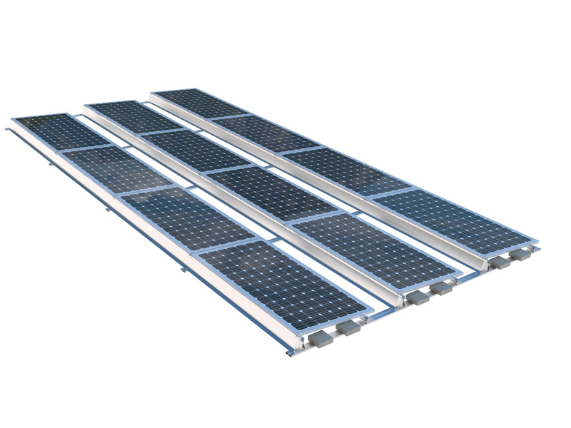 Ballasted Solar Panels Mount