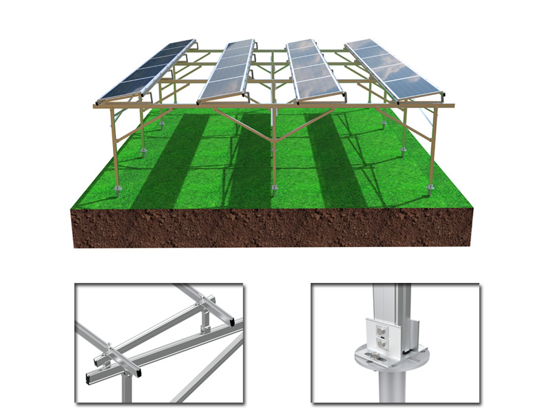 Farmland Solar Mounting System