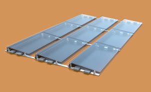 Solar Panel Ballast Mounting System 