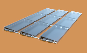 Ballasted Solar Racking