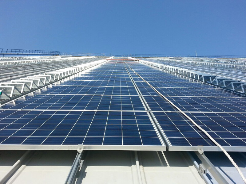 3.31 MW-Croatia Metal Roof Mounted Solar PV System