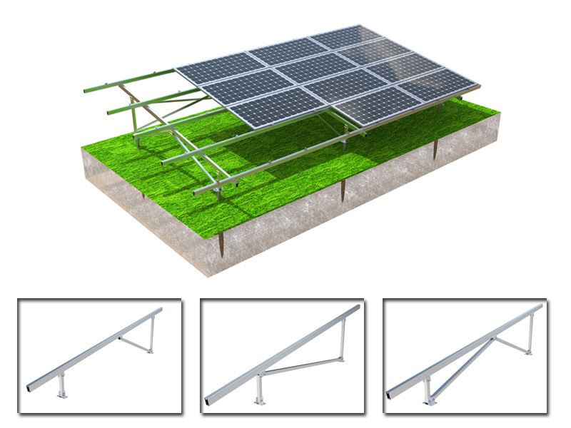 Easy Installation Solar Mounting System Ground PV Photovoltaic Accessories